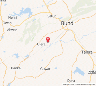 Map of Sinta, Rajasthan