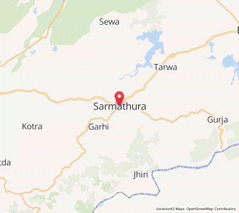 Map of Sir Muttra, Rajasthan