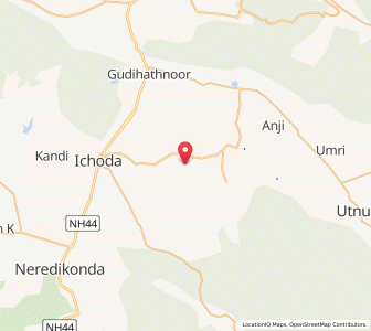 Map of Sirkonda, Andhra Pradesh
