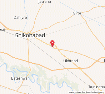 Map of Sirsaganj, Uttar Pradesh