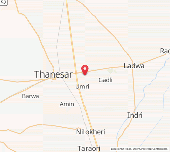 Map of Sirsma, Haryana