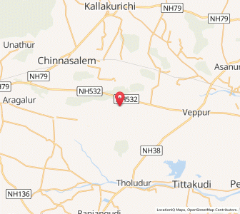 Map of Sirupakkam, Mizoram