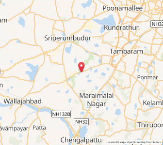 Map of Siruppanahieri, Tamil Nadu