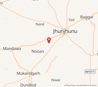Map of Siryasar ka Bas, Rajasthan