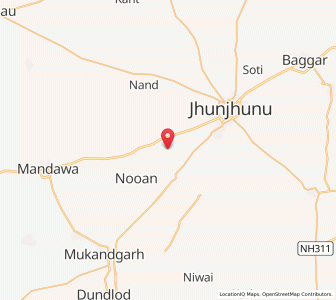 Map of Siryasar, Rajasthan