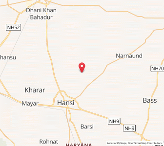 Map of Sisai, Haryana