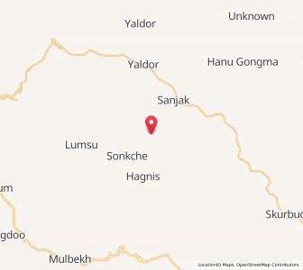 Map of Sispingchan, Kashmir