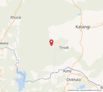 Map of Sitapathor, Madhya Pradesh
