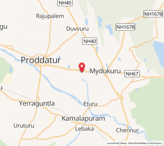 Map of Sitaramapuram, Andhra Pradesh
