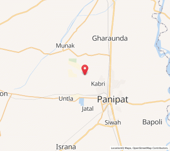 Map of Sithana, Haryana