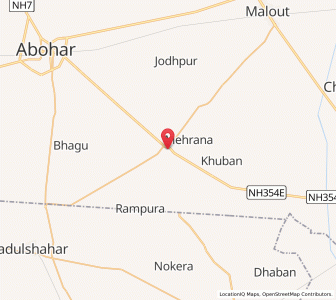 Map of Sito Ganno, Punjab