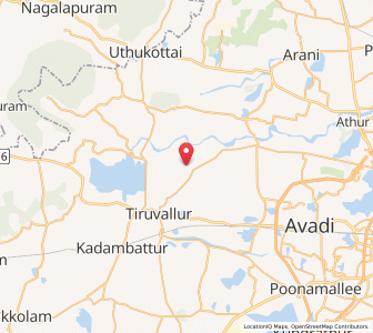Map of Sittambakkam, Tamil Nadu