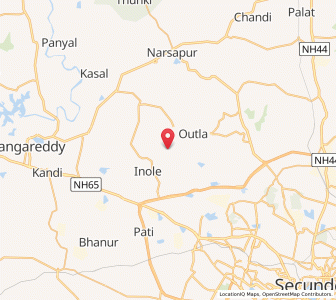 Map of Sivanagar, Andhra Pradesh