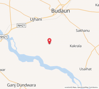 Map of Siwaya Ahmadpur, Uttar Pradesh