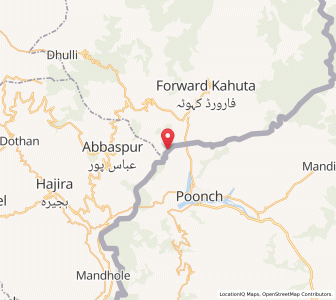 Map of Skarket, Kashmir