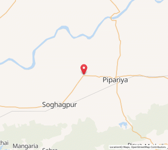 Map of Sobhapur, Madhya Pradesh