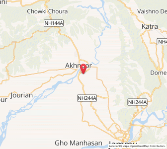 Map of Sobka Tala, Kashmir