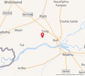 Map of Sobraon, Punjab