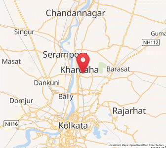 Map of Sodpur, West Bengal