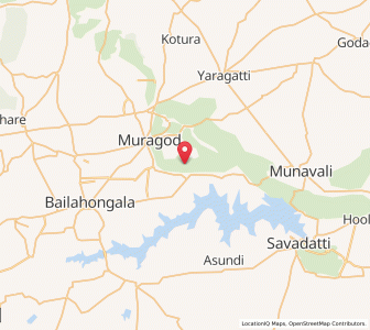 Map of Sogal, Karnataka