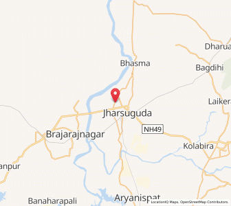 Map of Soldia, Odisha
