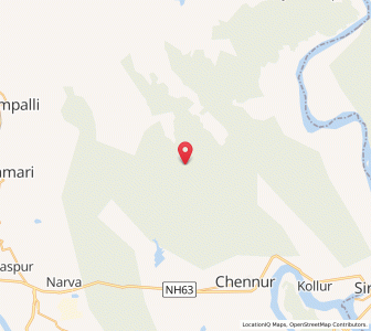 Map of Somaram, Andhra Pradesh