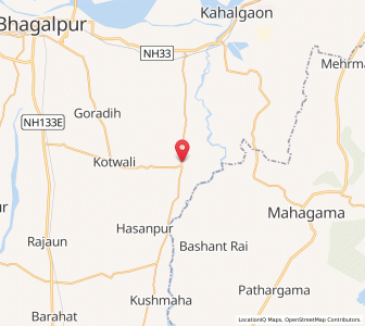 Map of Sonahula, Bihar
