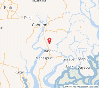 Map of Sonakhal, West Bengal