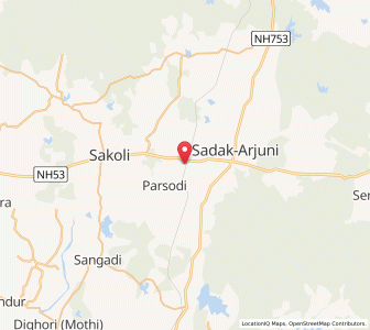 Map of Sondad, Maharashtra