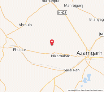 Map of Sondhri, Uttar Pradesh
