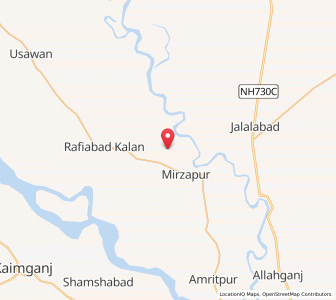 Map of Sonek, Uttar Pradesh