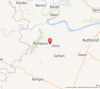 Map of Sonepura, Uttar Pradesh