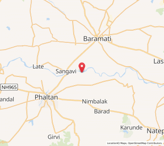 Map of Songaon, Maharashtra