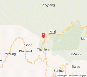 Map of Songpekmun, Manipur