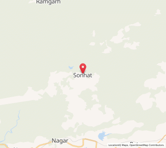 Map of Sonhat, Chhattisgarh