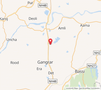 Map of Soniand, Rajasthan