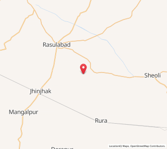 Map of Sonjh, Uttar Pradesh