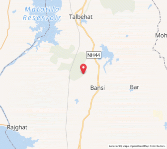 Map of Sonrai, Uttar Pradesh
