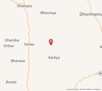 Map of Sonri, Rajasthan