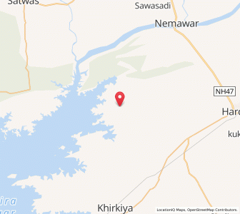 Map of Sontalai, Madhya Pradesh
