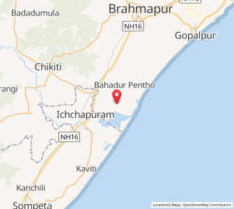 Map of Sorala, Odisha