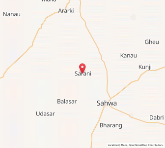 Map of Sorani, Rajasthan