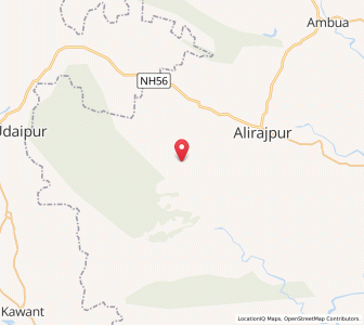 Map of Sorwa, Madhya Pradesh