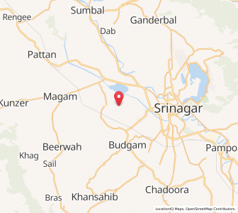 Map of Soyibug, Kashmir