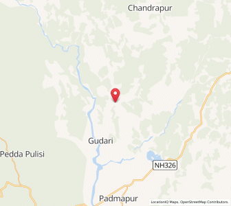 Map of Srigurha, Odisha