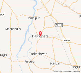 Map of Srikrishnapur, West Bengal