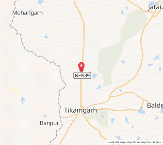 Map of Sriniwas Bagh, Madhya Pradesh