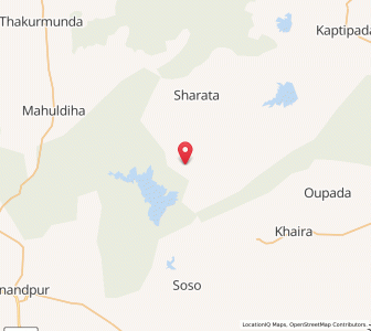 Map of Sripudamanjaripur, Odisha