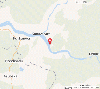 Map of Sriramagiri, Andhra Pradesh