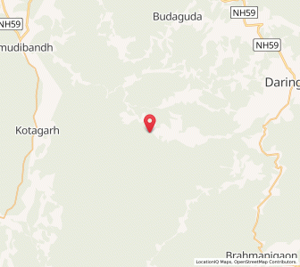 Map of Sriramapur, Odisha